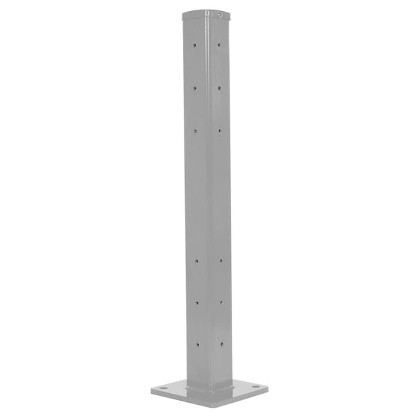 Rigid Tube Post 42 In Bolt-On Style Silver Lining